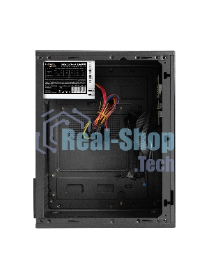 Компьютерный корпус Minitower ExeGate BAA-308MU2-UNS350 (mATX, БП UNS350 с вент. 12см, 1хUSB+2хUSB 3.0, HD Audio, черный)