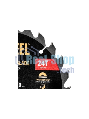 Пильный диск по дереву Denzel ф216 х 20 мм, 24 зубьев