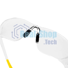 Очки защитные Denzel открытые, поликарбонатные, прозрачная линза