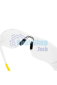 Очки защитные Denzel открытые, поликарбонатные, прозрачная линза