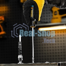 Отвертка Denzel SL5x150 мм, S2, 3к рукоятка