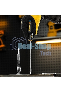 Отвертка Denzel SL5x150 мм, S2, 3к рукоятка