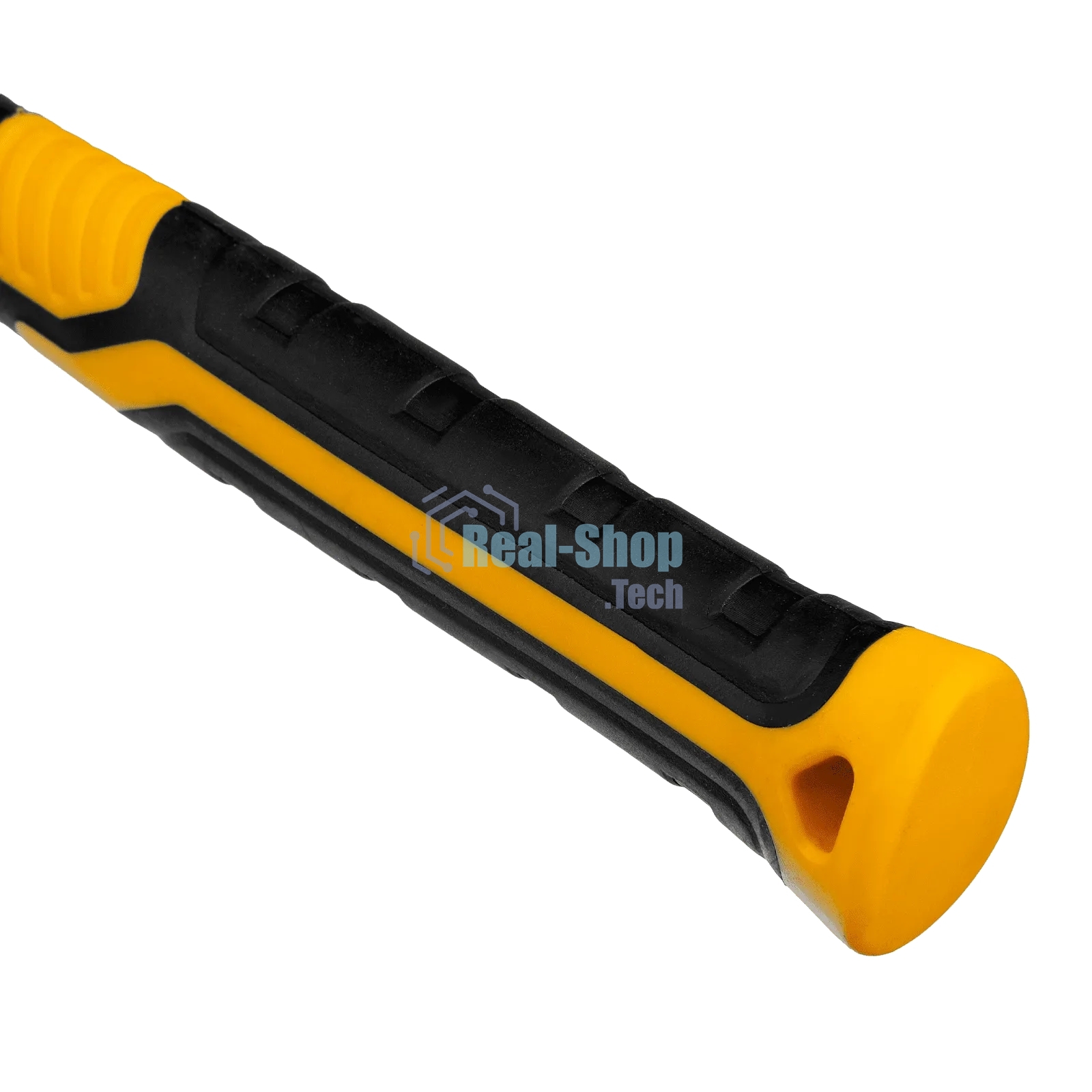 Киянка резиновая Denzel 450 г, черная, фибергласовая рукоятка c TPR покрытием