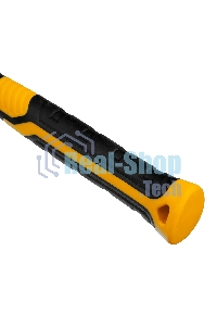 Киянка резиновая Denzel 450 г, черная, фибергласовая рукоятка c TPR покрытием