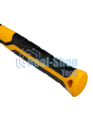 Киянка резиновая Denzel 450 г, черная, фибергласовая рукоятка c TPR покрытием