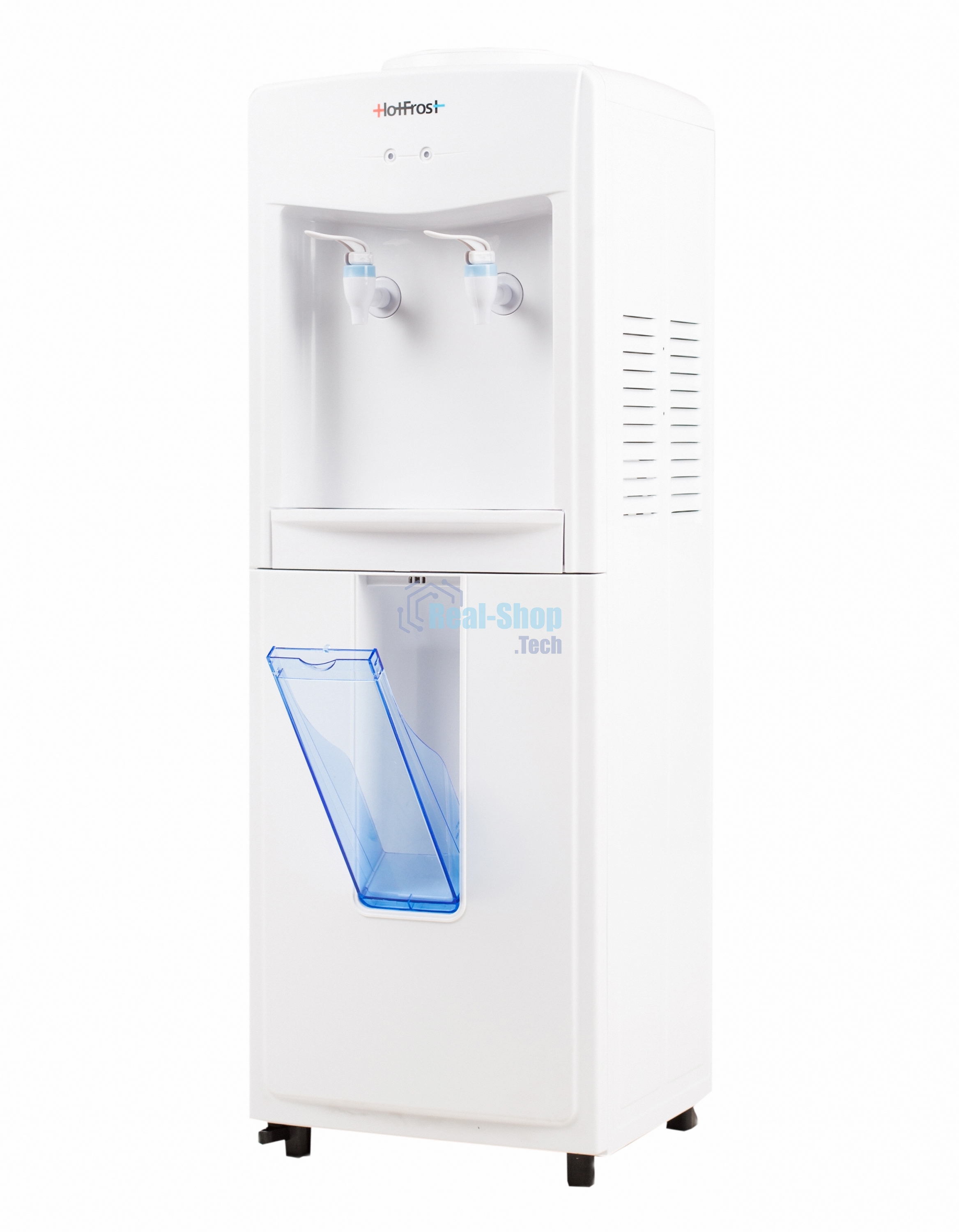 Кулер для воды Hotfrost V118R, верхняя загрузка, без нагрева, без охлаждения, белый