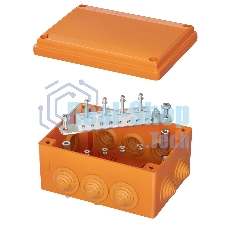 Коробка пластиковая DKC FS с кабельными вводами и клеммниками, IP55, 150х110х70 мм, 8р, 450V, 6A,4 мм2