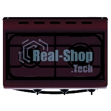 Плита газовая Flama CG 3202 B коричневый, конфорок 2 шт, духовка 30 л, 50 см x 85 см x 35 см