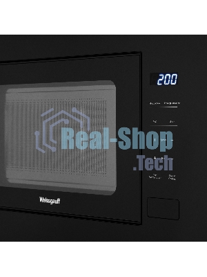 Микроволновая печь встраиваемая Weissgauff HMT-206 Compact черный, 20 л, 700 Вт, переключатели - сенсор