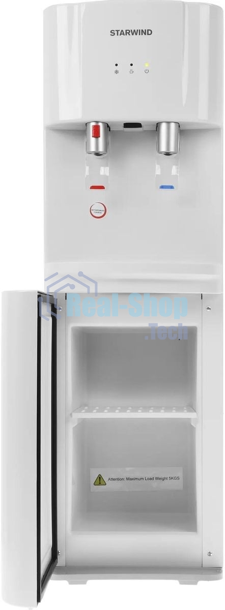 Кулер Starwind SW-1113EW напольный электронный белый