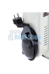 Обогреватель масляный MTX OCH-2000, белый, 2000 Вт, 20 м2, термостат