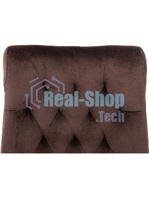 Кресло Бюрократ T-9928SL Fabric Italia 6 коричневый, ткань