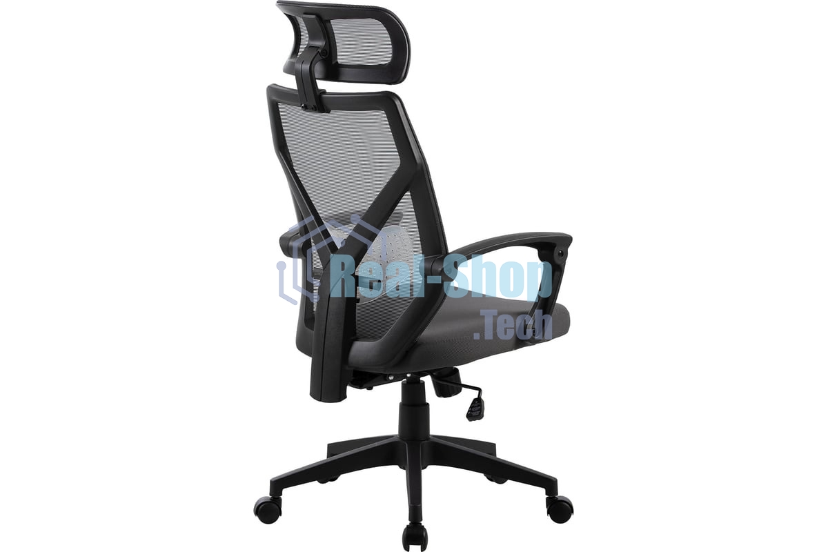 Кресло компьютерное Cactus CS-MC414-BK черный, сетка/ткань