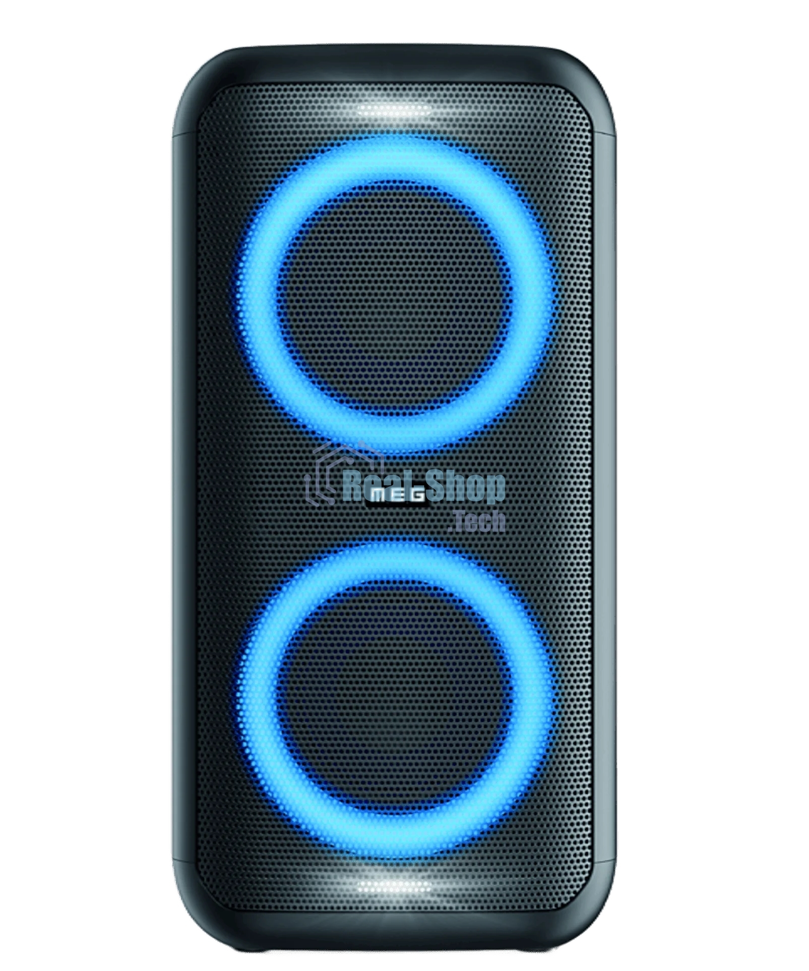 Портативная колонка MEG SPA080BL, 80Вт, Bluetooth 5.3, влагозащита IPX4, время работы 9ч, черная