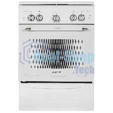 Плита газовая Gefest ПГ 6100-02 0185 белый, конфорок 4 шт, духовка 52 л, 60 см x 85 см x 60 см