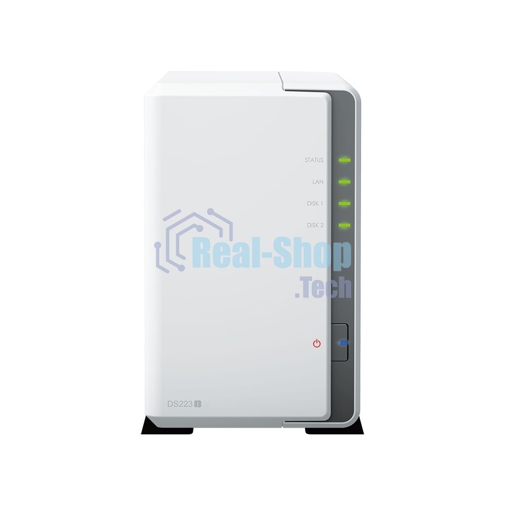 СХД настольное исполнение SYNOLOGY 2BAY NO HDD DS223J
