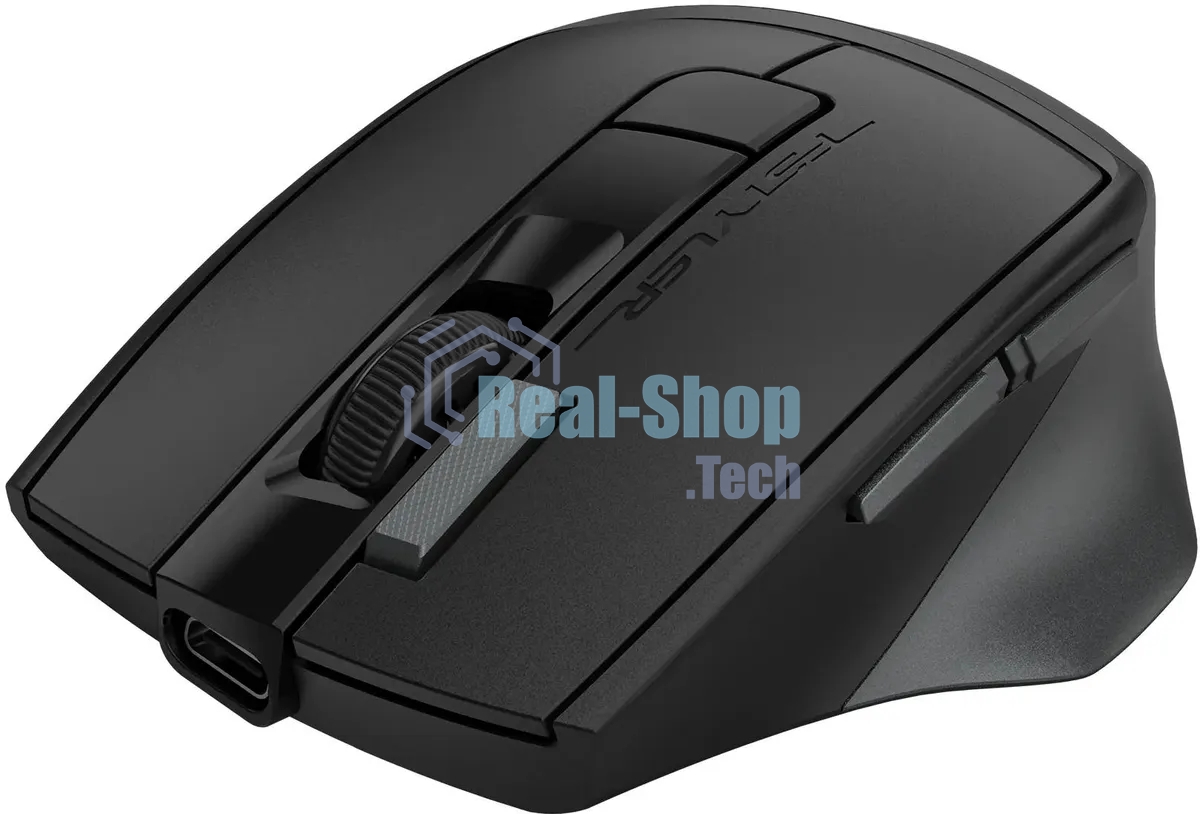 Мышь беспроводная A4Tech Fstyler FB45CS Air2 серый, 2000 dpi, радиоканал, Bluetooth, USB, кнопки - 7