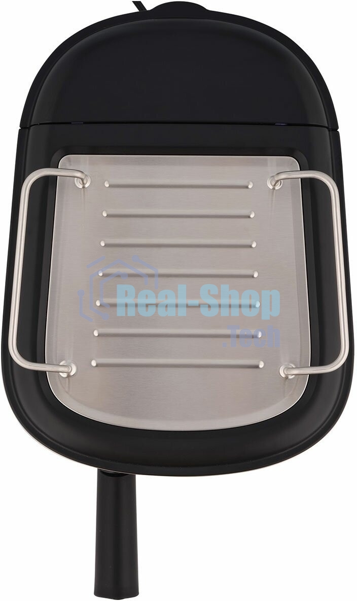 Кофеварка рожковая Vitek Metropolis VT-8489 черный/нержавеющая сталь, 1,5 л, 1250Вт, 15 бар