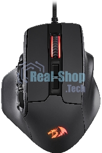 Мышь проводная REDRAGON Aatrox черный, 12400 dpi, USB, кнопки - 15
