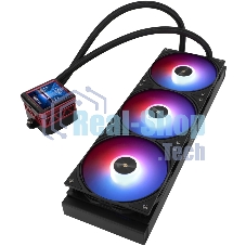 Система жидкостного охлаждения Thermalright Frozen Warframe ULTRA 360 ARGb Soc-AM5/AM4/1151/1200/2066/2011/1700 черный 4-pin 29.6dB Al LCD Ret (F-WFRAME-ULT-360-BL-ARGb)