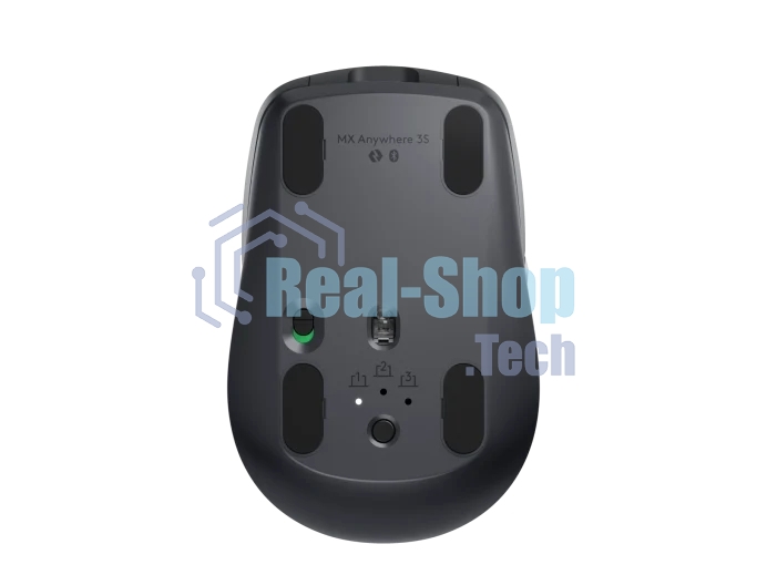 Мышь беспроводная/проводная Logitech MX Anywhere 3S графитовый, 8000 dpi, радиоканал, Bluetooth, USB, кнопки - 6