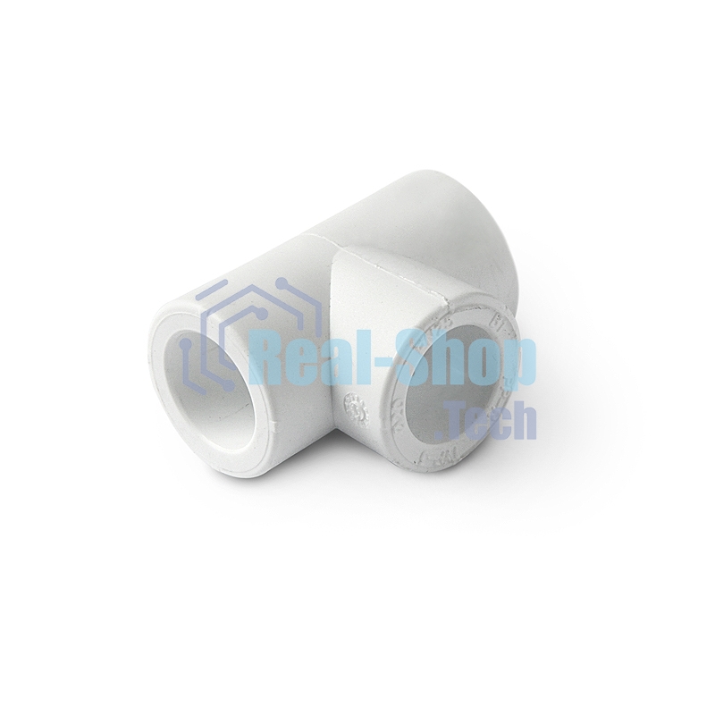 Тройник 90 полипропиленовый PPR белый PRO AQUA