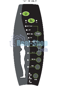 Кресло компьютерное с вибромассажем Cactus CS-CHR-OC05M-BR бежевый, эко.кожа, с подголов. крестов. пластик черный