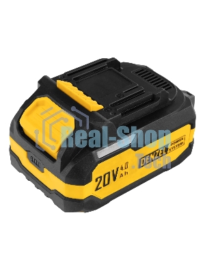 Батарея аккумуляторная Denzel BH-20-4.0, Li-Ion, 20 В, 4,0 А·ч