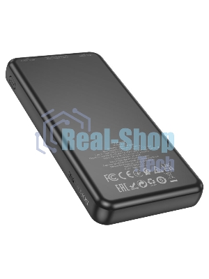 Аккумулятор внешний Borofone BJ56 Graceful, 10000mAh, пластик, PD20Вт, 1 USB выход, Type-C, черный