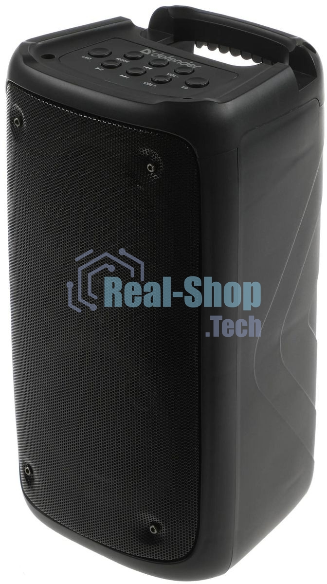 Портативная колонка Defender Boomer 20 20Вт Light/BT/FM/USB/AUX/MIC черный