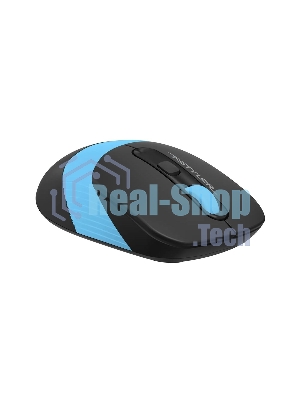 Мышь беспроводная A4Tech Fstyler FG10S черный/синий, 2000 dpi, радиоканал, USB, кнопки - 4