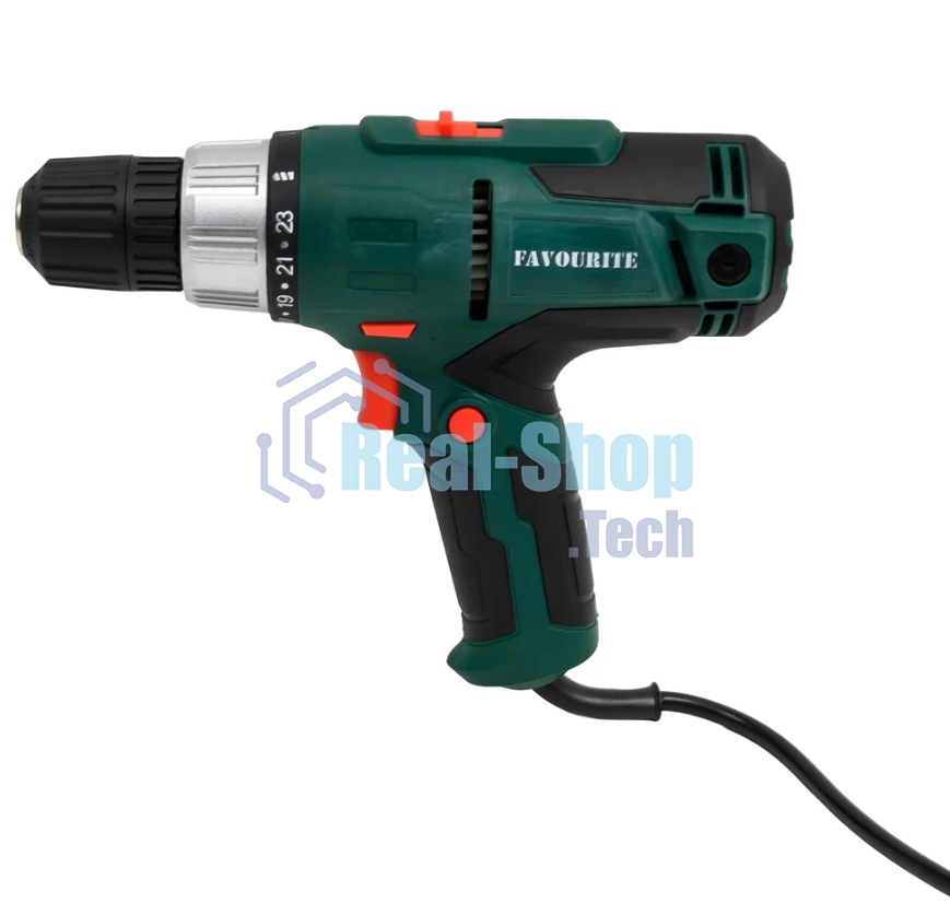 Дрель-шуруповерт FAVOURITE ID 600/2S, 600 Вт, 27 Нм, щеточный