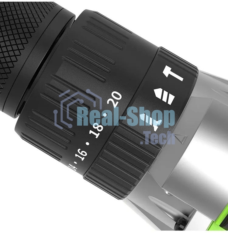 Дрель-шуруповерт GREENWORKS GD24DD60, 24 В, 0 Ач, 60 Нм, бесщеточный, ударный