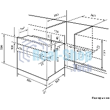 Духовой шкаф LEX EDS 101 BBL