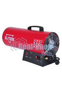 Тепловая пушка газовая Elitech ТП 30ГБ 30000Вт красный/черный