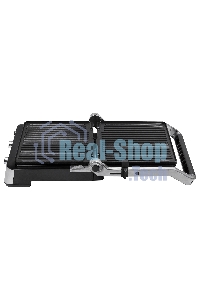 Гриль электрический BBK BEG2004 2000 Вт, черный/металлик