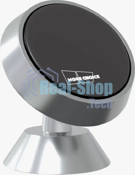 Автомобильный держатель MORE CHOICE C02 серебристый