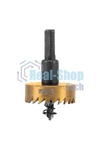 Коронка по металлу Denzel HSS, 40 мм, нитридтитановое покрытие