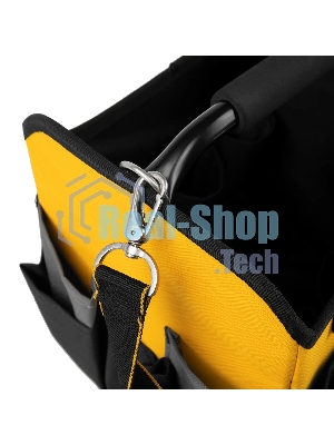 Переноска для инструмента Denzel 260х240х300 мм, 22 кармана, наплечный ремень