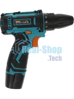 Дрель-шуруповерт Bort BAB-12x2Li-F, 12 В, 1,5 Ач, 36 Нм, щеточный