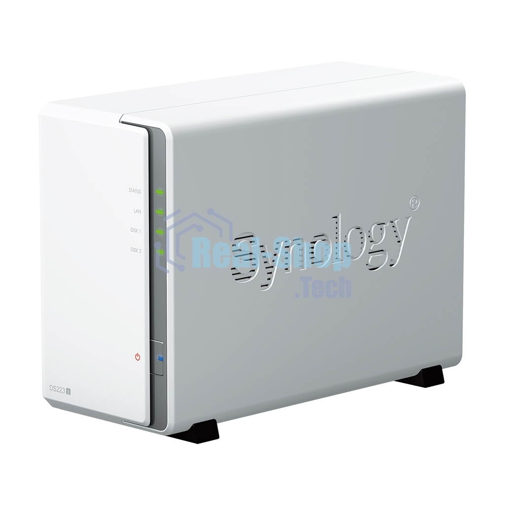 СХД настольное исполнение SYNOLOGY 2BAY NO HDD DS223J