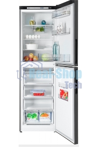 Холодильник Atlant ХМ-4623-151 черный металлик двухкамерный 182/159л морозилка снизу