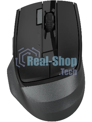 Мышь беспроводная A4Tech Fstyler FB45CS Air2 серый, 2000 dpi, радиоканал, Bluetooth, USB, кнопки - 7