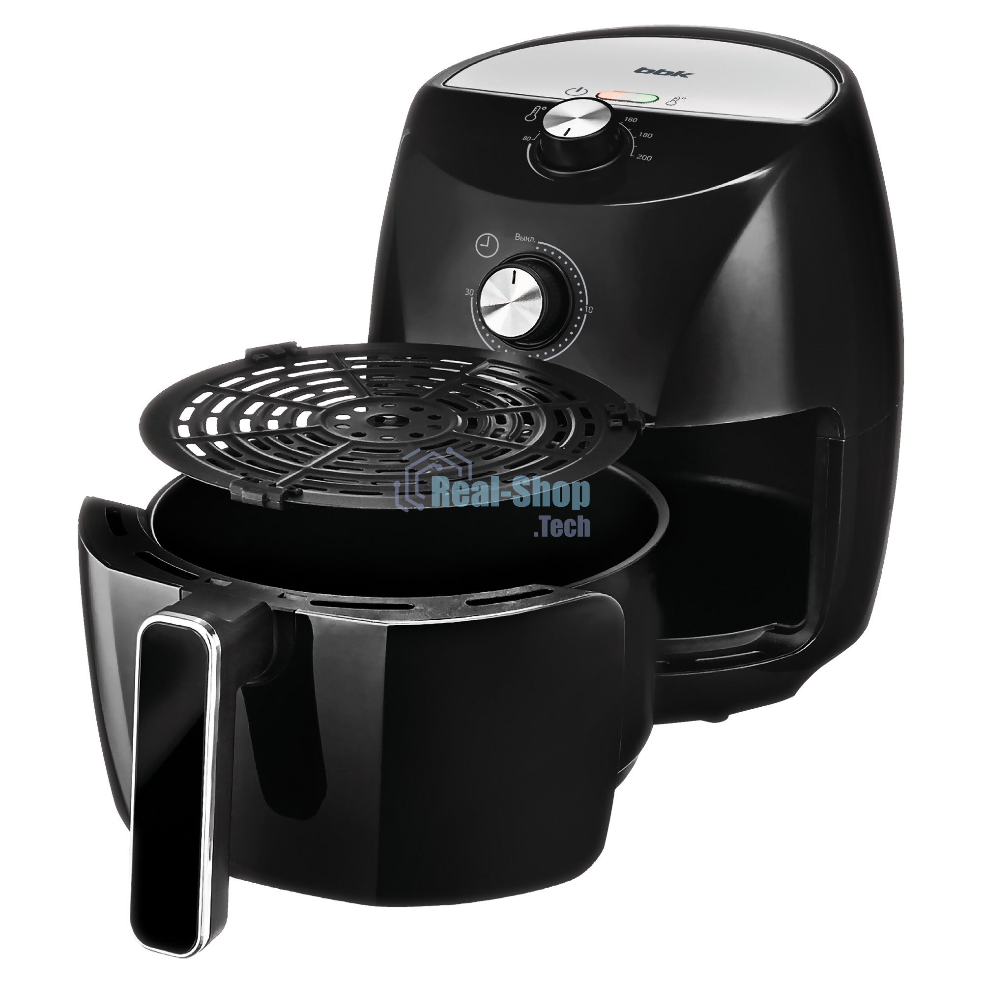 Аэрогриль BBK AF325 черный