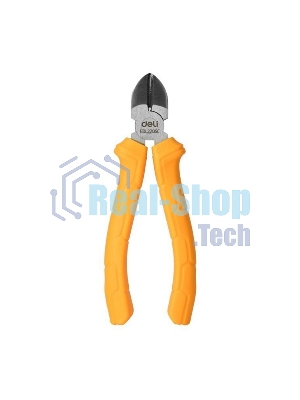 Диагональные бокорезы Deli DL2206C 160мм, пластиковая ручка