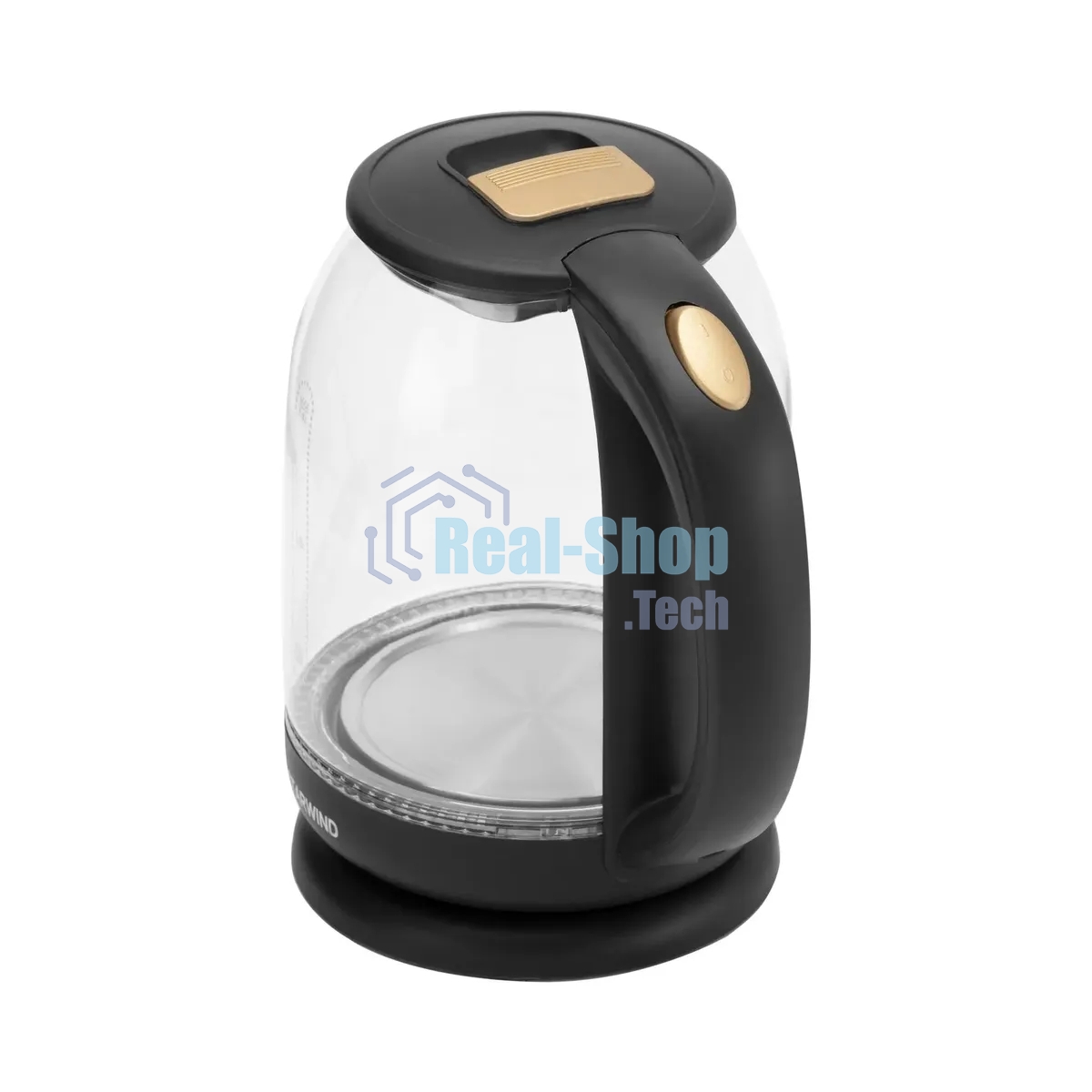 Чайник электрический Starwind SKG1052 1.8л. 1500Вт темно-коричневый/бронзовый (корпус: стекло)