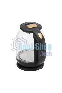 Чайник электрический Starwind SKG1052 1.8л. 1500Вт темно-коричневый/бронзовый (корпус: стекло)