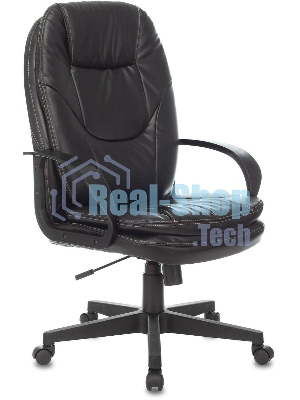 Кресло Бюрократ CH-868LT/#B черный, экокожа