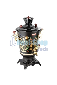 Самовар Centek CT-0093 черный/хохлома