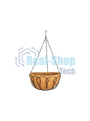 Кашпо подвесное Palisad, с кокосовой корзиной, диаметр 30 см